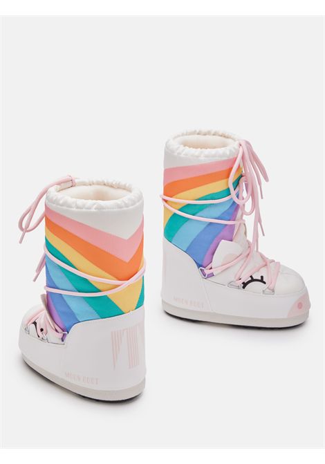 Stivali da neve MOON BOOT | 80D3400270AV20 WHITE/MULTICOLOR